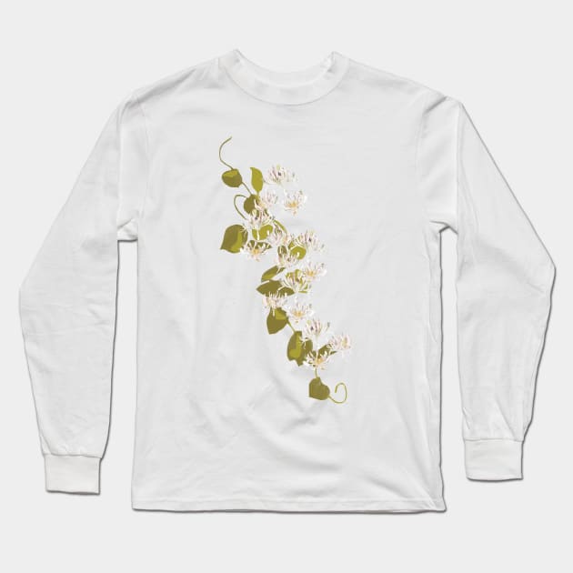 Honeysuckle Long Sleeve T-Shirt by R.S.G